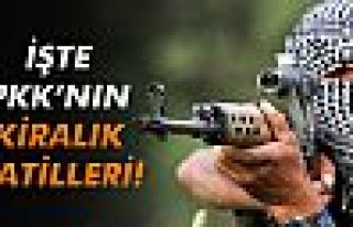 PKK'nın kiralık katilleri!