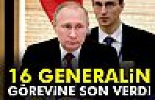 Putin, 16 Generalin Görevine Son Verdi