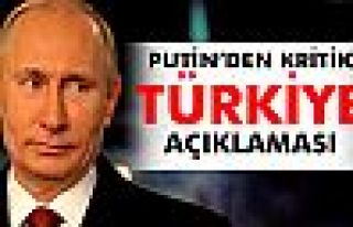 Putin: 'Türkiye, Rusya’nın en önemli ortaklarından...