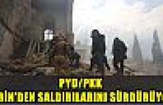 PYD/PKK Afrin'den saldırılarını sürdürüyor