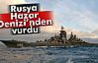 Rus savaş gemileri, Hazar Denizi’nden Suriye’deki...