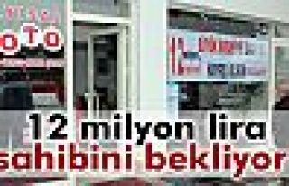 Sivas Zara'da 12 milyon lira heyecanı