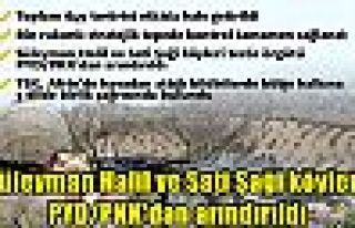 Süleyman Halil ve Sati Şaği köyleri PYD/PKK'dan...
