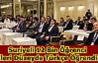 Suriyeli 12 Bin Öğrenci İleri Düzeyde Türkçe...