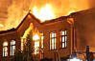 Tarihi Odunpazarı Evleri’nde yangın paniği