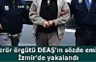 Terör örgütü DEAŞ'ın sözde emiri İzmir'de...