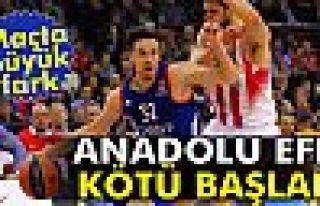 THY Eurolague: Olympiakos: 87 - Anadolu Efes: 72