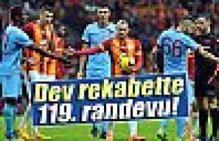 Trabzonspor-Galatasaray rekabetinde 119. randevu
