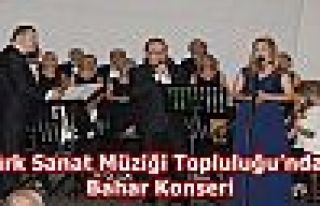 Türk Sanat Müziği Topluluğu’ndan Bahar Konseri