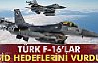 Türk savaş uçakları IŞİD hedeflerini vurdu