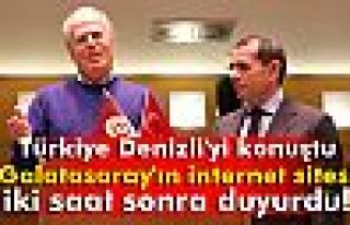 Türkiye Denizli'yi konuştu, Galatasaray'ın internet...