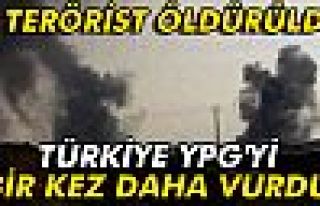 Türkiye YPG'yi bir kez daha vurdu