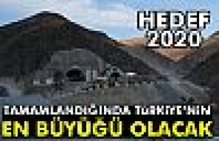 Türkiye'nin en uzun karayolu tüneli olacak
