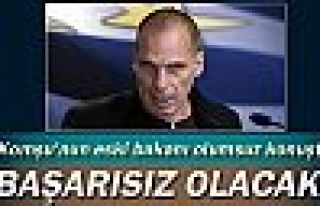 Varoufakis: 'Ekonomik reformlar başarısız olacak'