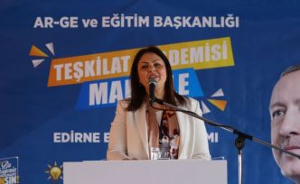 Edirne'de AK Parti'nin “Teşkilat Akademisi Mahalle Eğitim Programı“ başladı