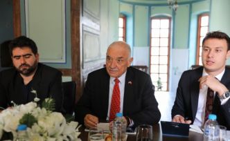 Paraguay'ın Ankara Büyükelçisi Peralta'dan TRAKYAKA Yatırım Destek Ofisine ziyaret
