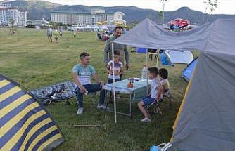 Afyonkarahisar'da Baba Çocuk Kampı başladı