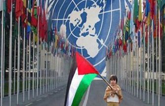 Filistin tasarısına BM'den onay