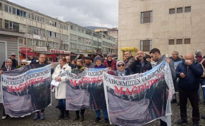 Simpaş mağdurları Bursa'da eylem yaptı