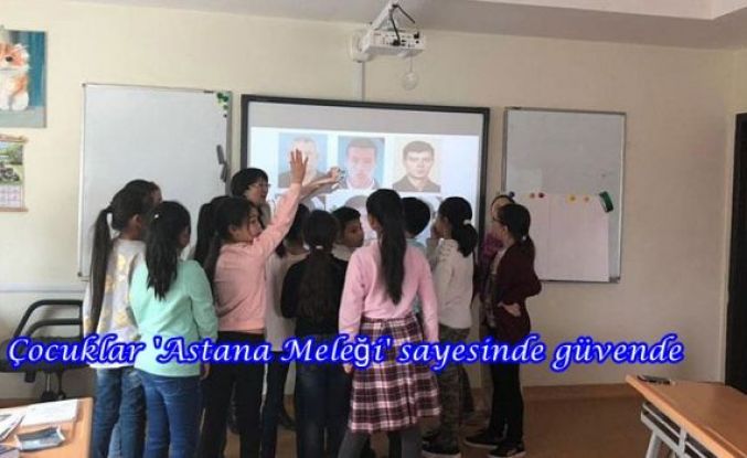 Çocuklar 'Astana Meleği' sayesinde güvende